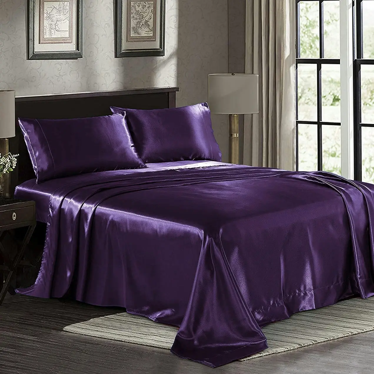 Ramesses Casablanca Ultra Soft Silky Sheet Set