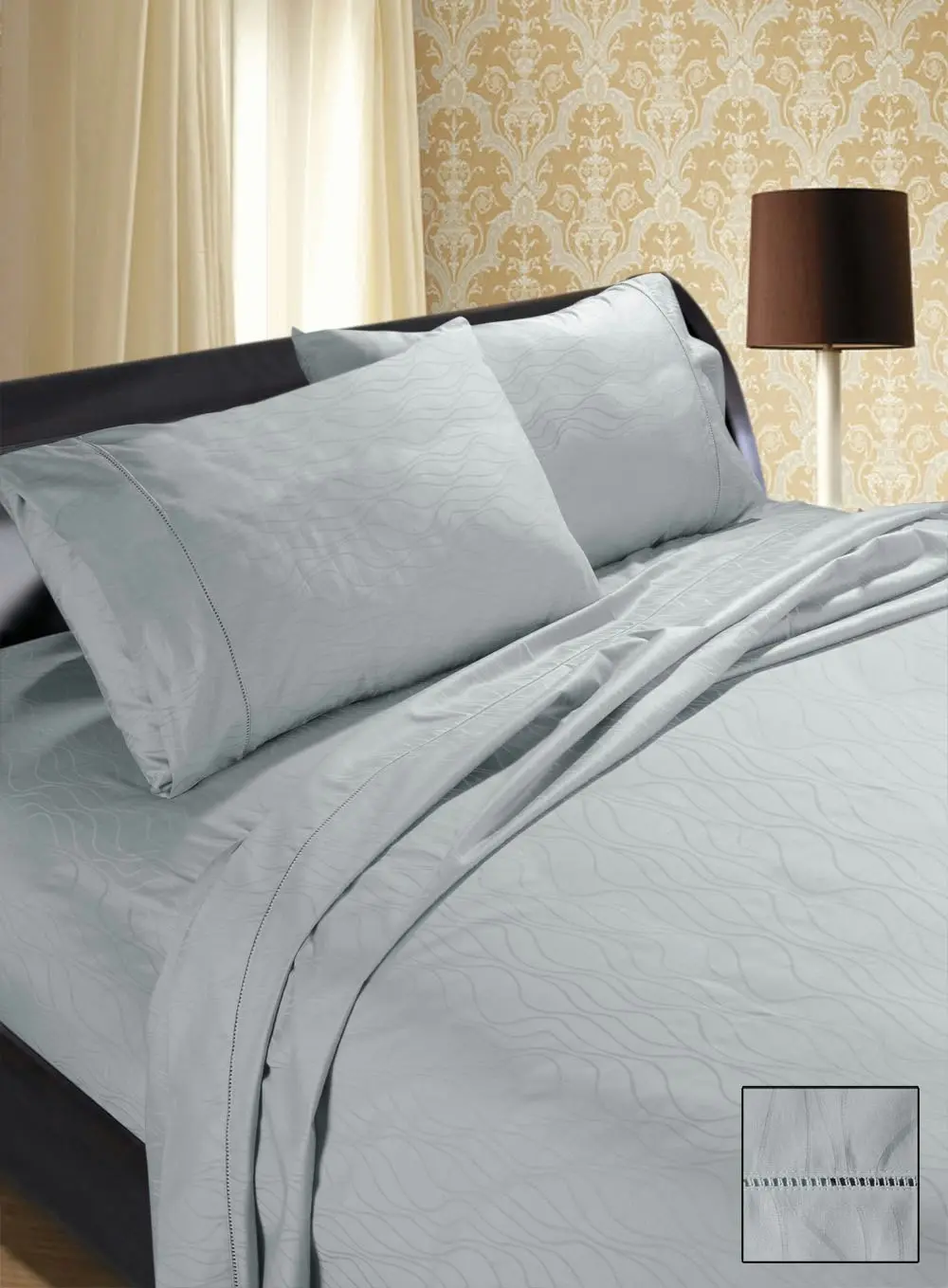 Shangri-La Linen 100% Egyptian Cotton Sheet Set