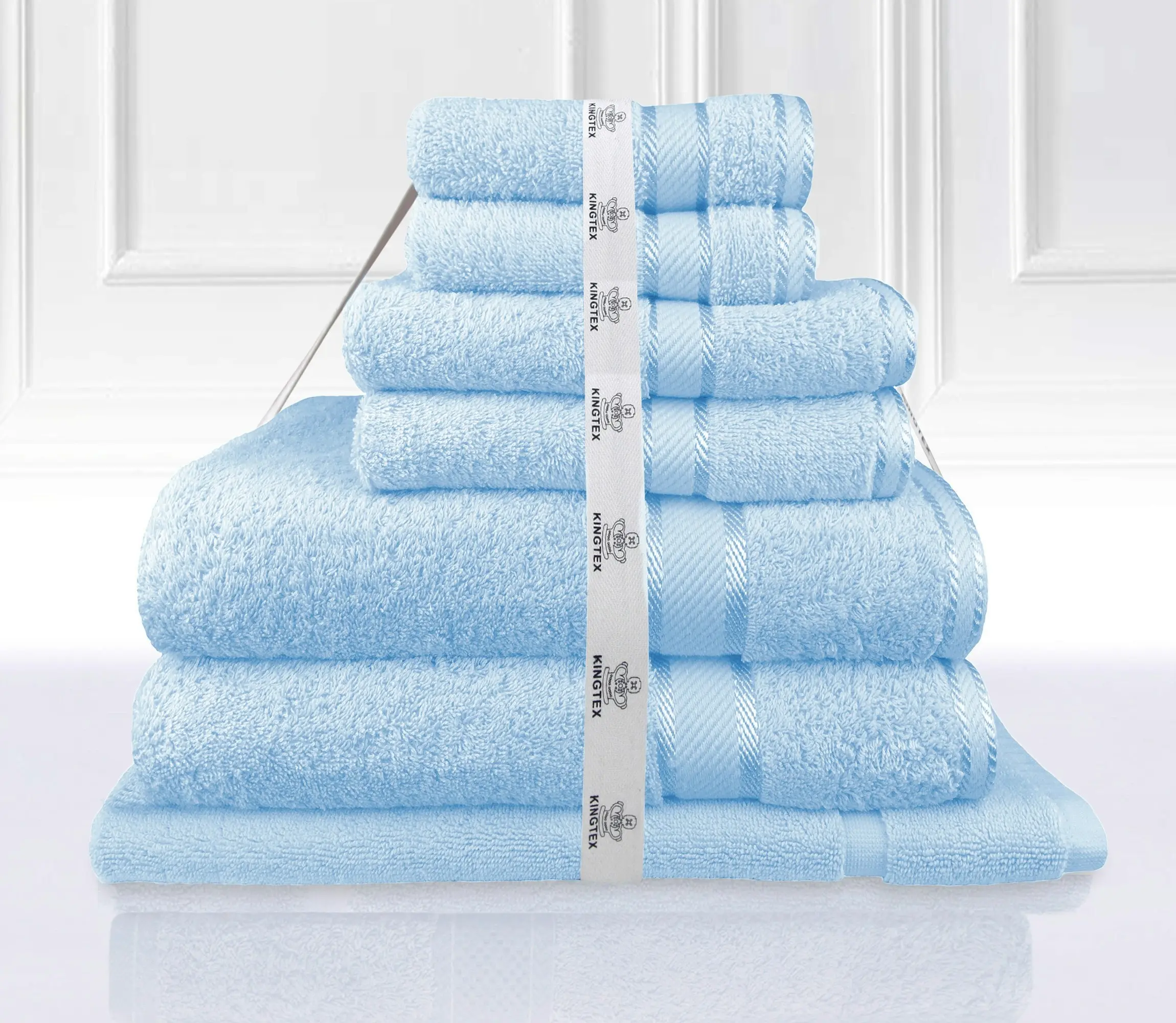 Kingtex 7 Piece Towel Bath Towel Set