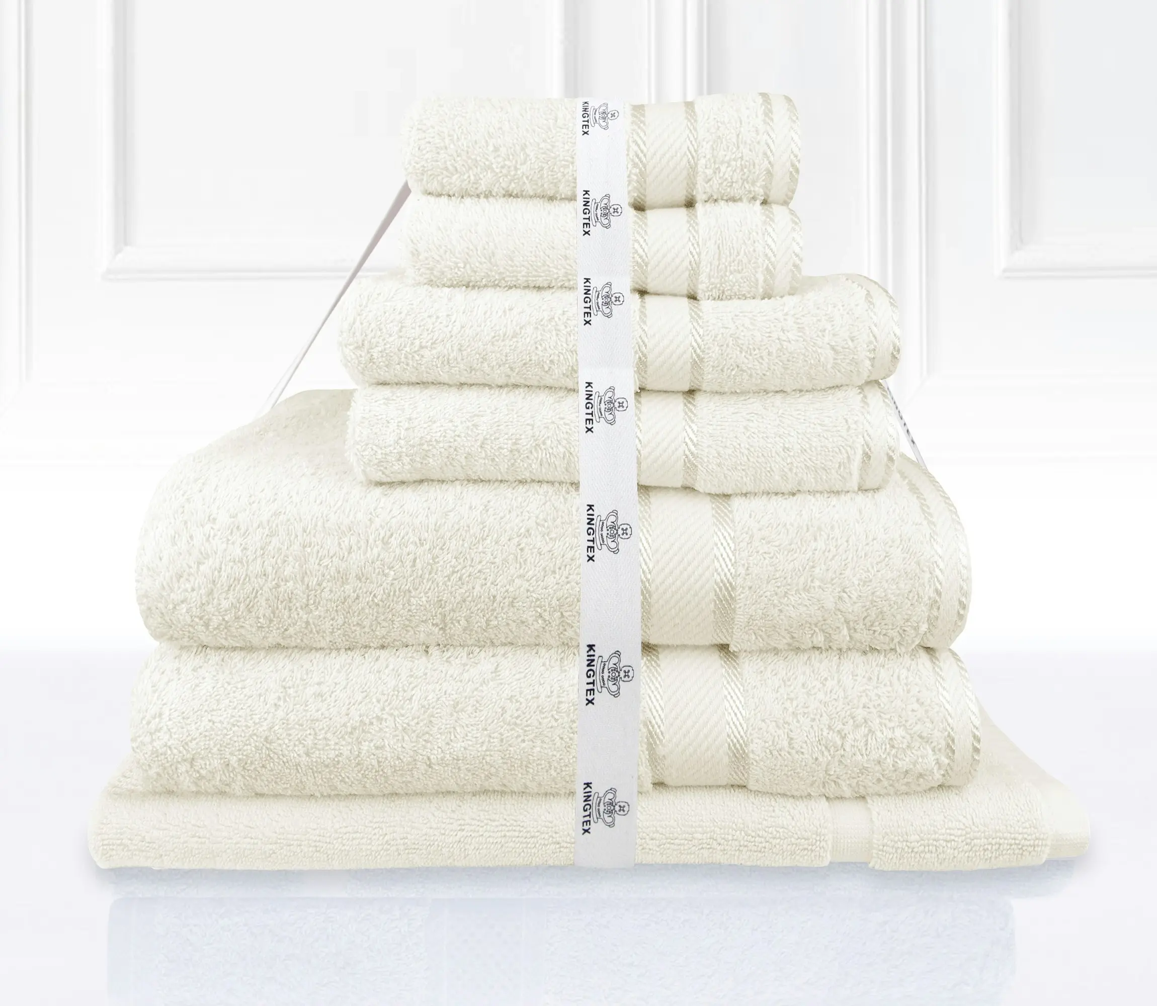 Kingtex 7 Piece Towel Bath Towel Set