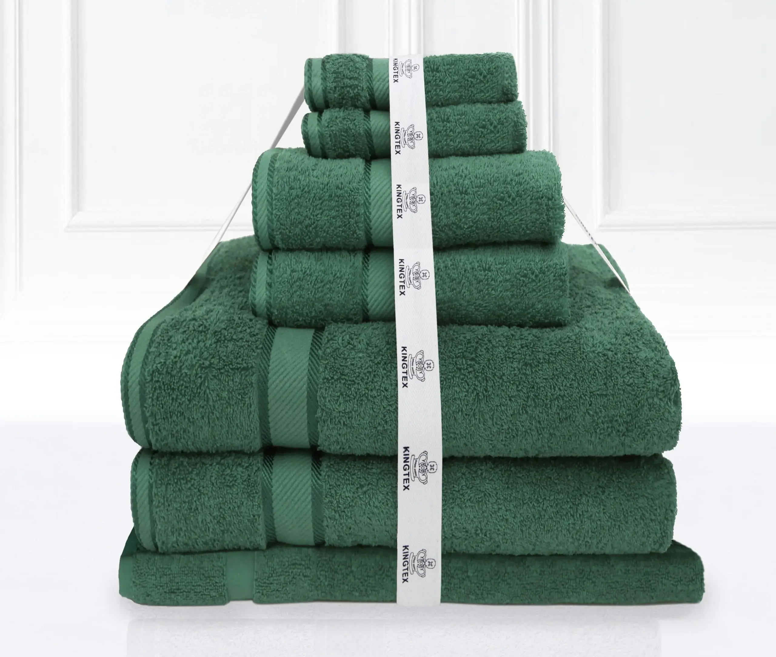 Kingtex 7 Piece Towel Bath Towel Set