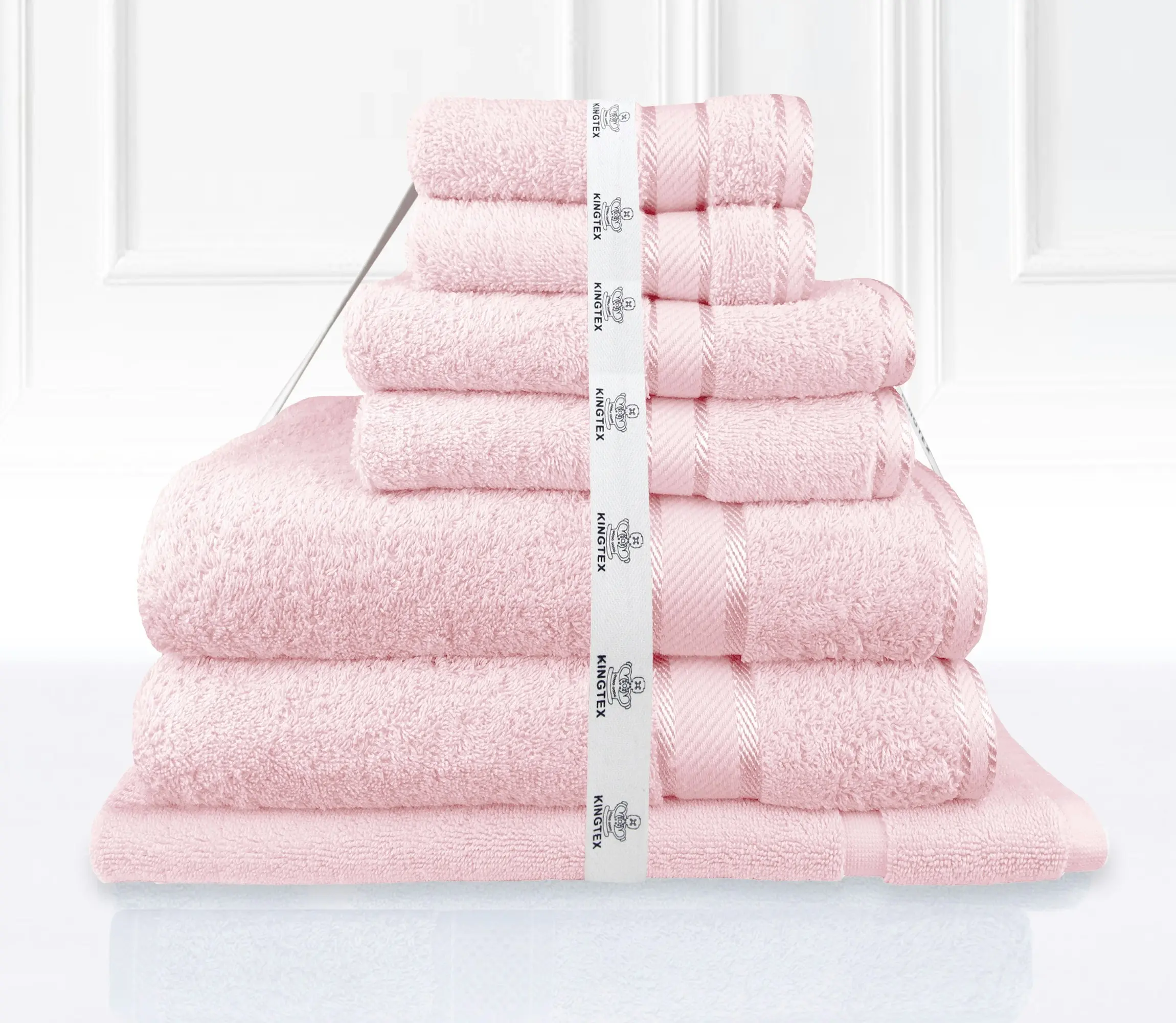 Kingtex 7 Piece Towel Bath Towel Set