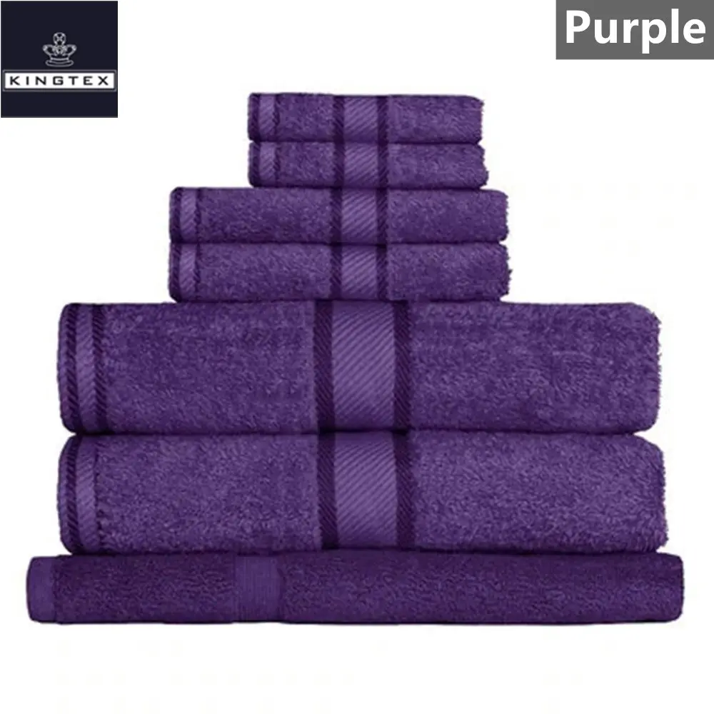 Kingtex 7 Piece Towel Bath Towel Set