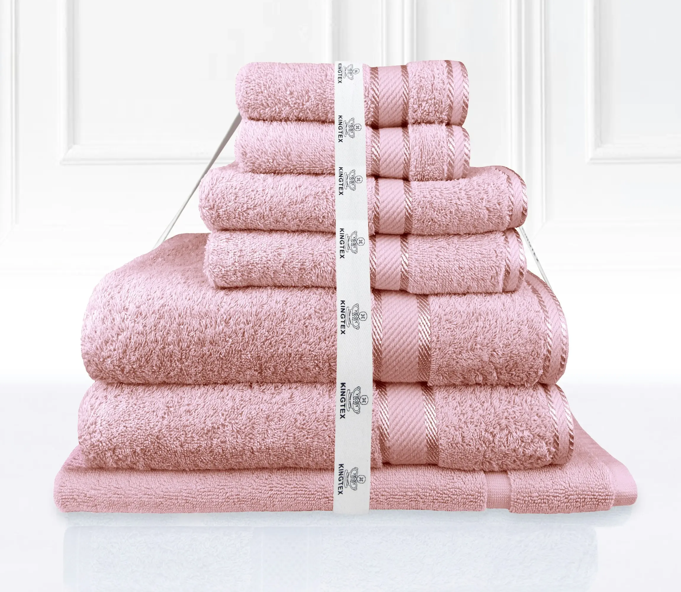 Kingtex 7 Piece Towel Bath Towel Set