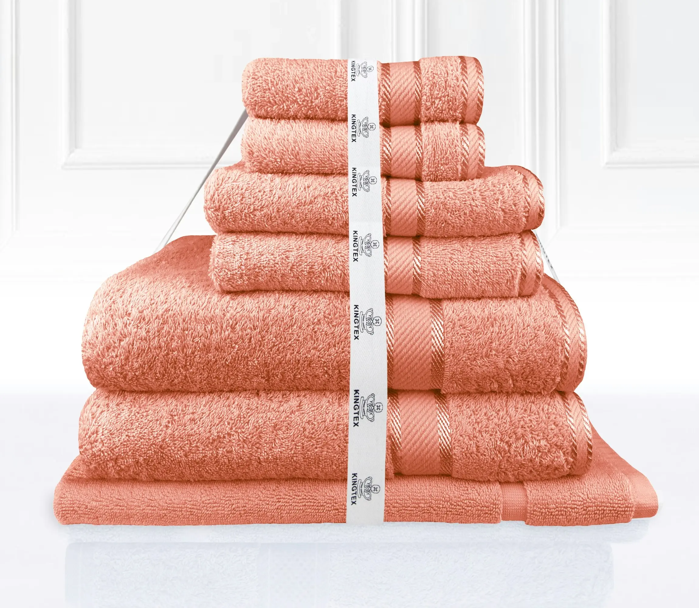 Kingtex 7 Piece Towel Bath Towel Set