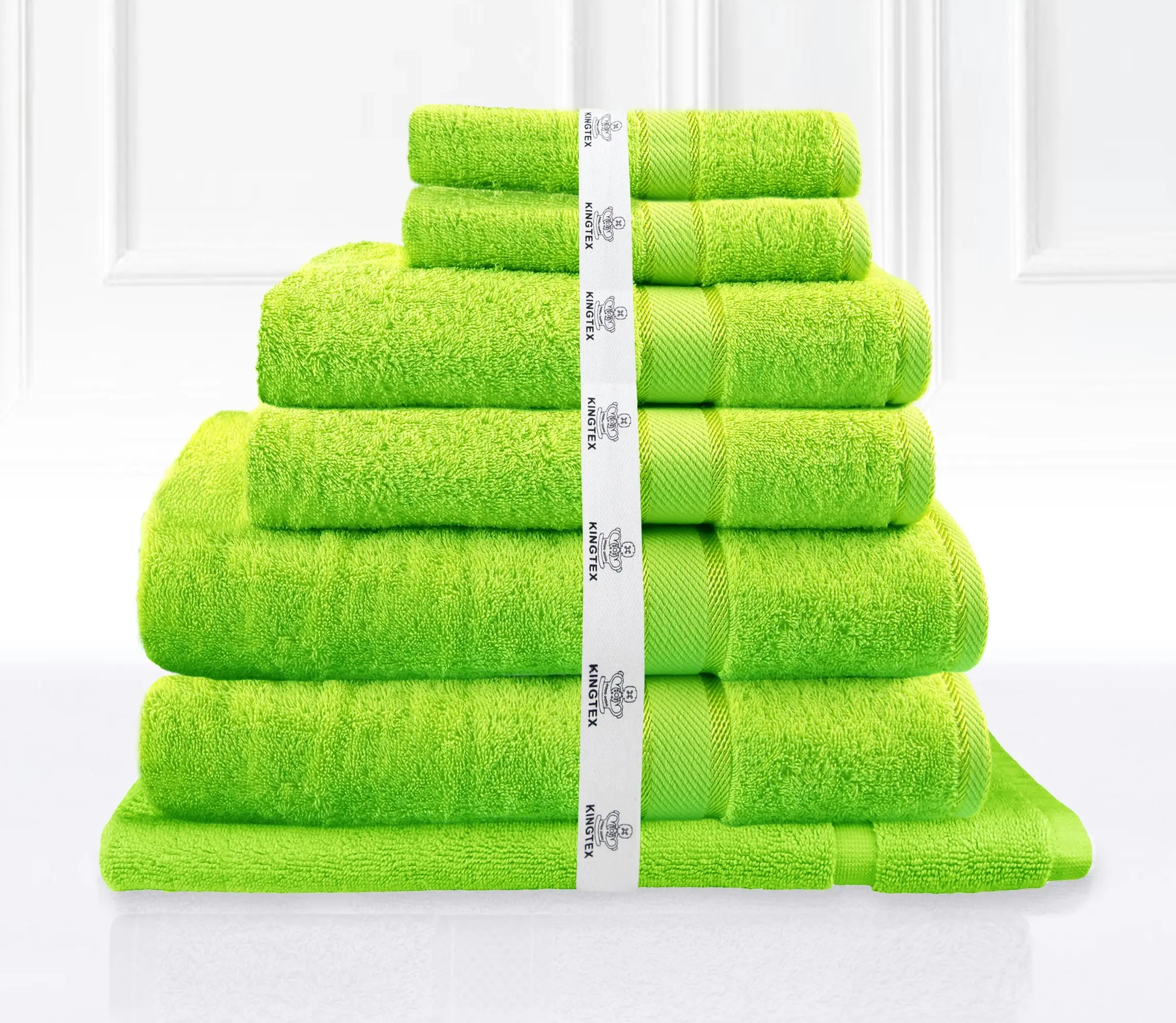 Kingtex 7 Piece Towel Bath Towel Set