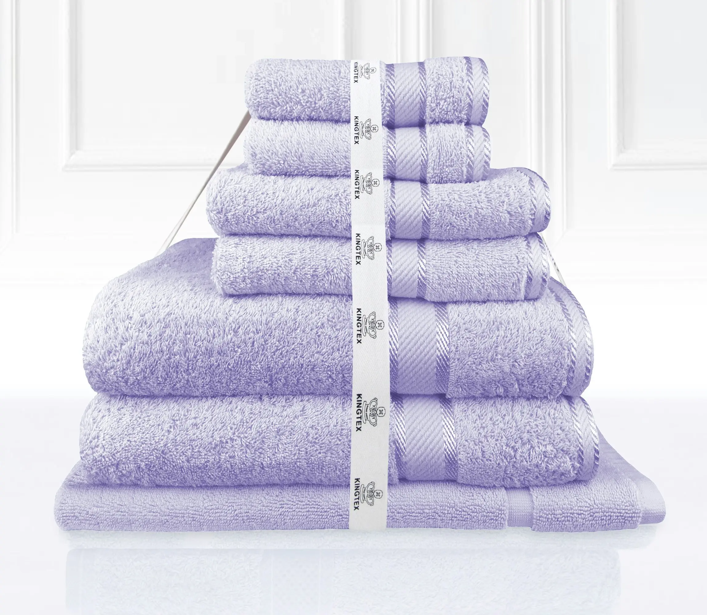 Kingtex 7 Piece Towel Bath Towel Set