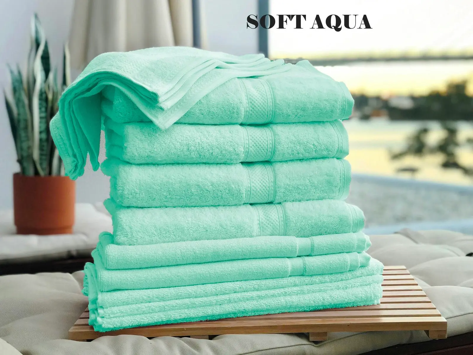 Kingtex 7 Piece Towel Bath Towel Set