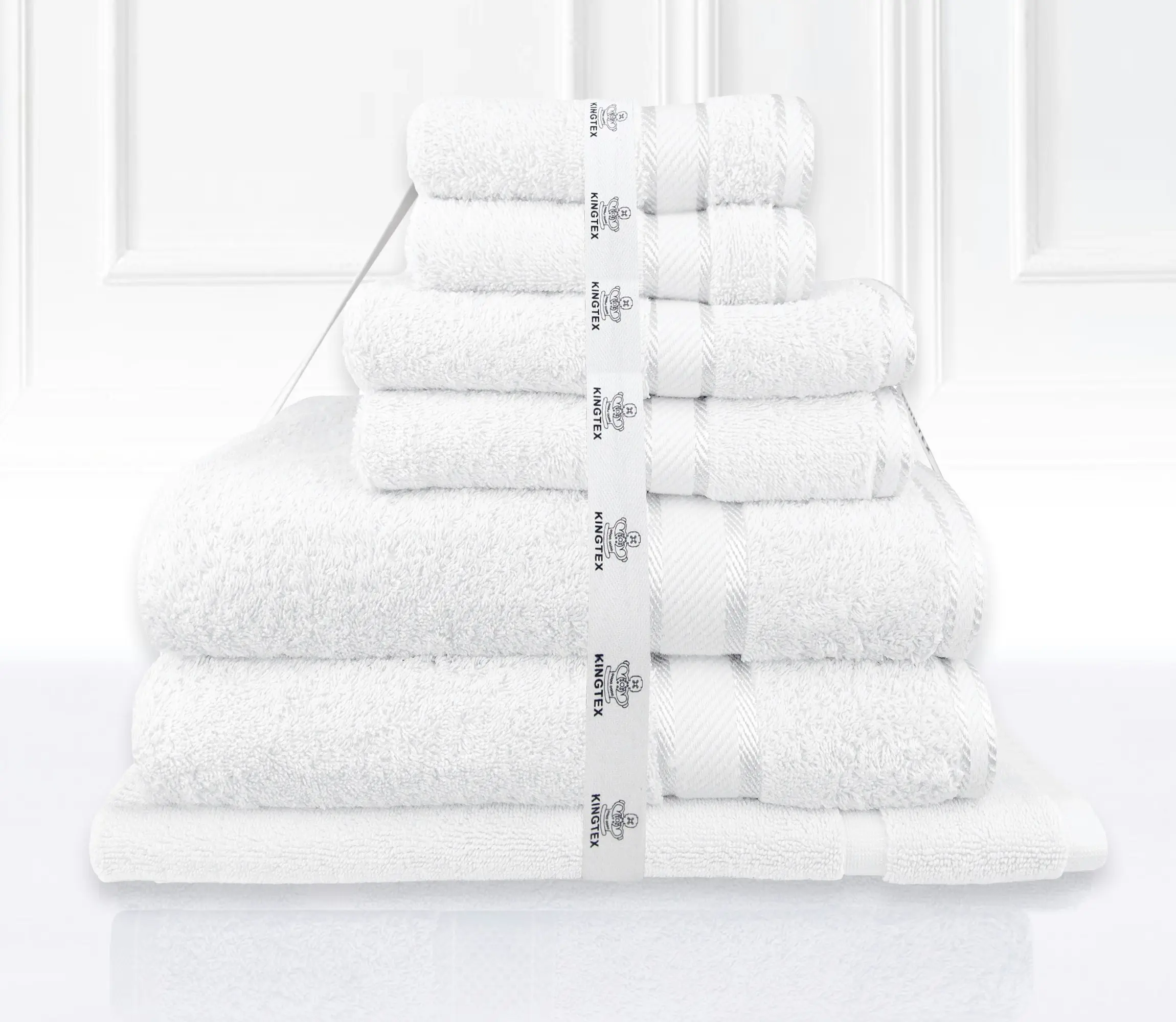 Kingtex 7 Piece Towel Bath Towel Set