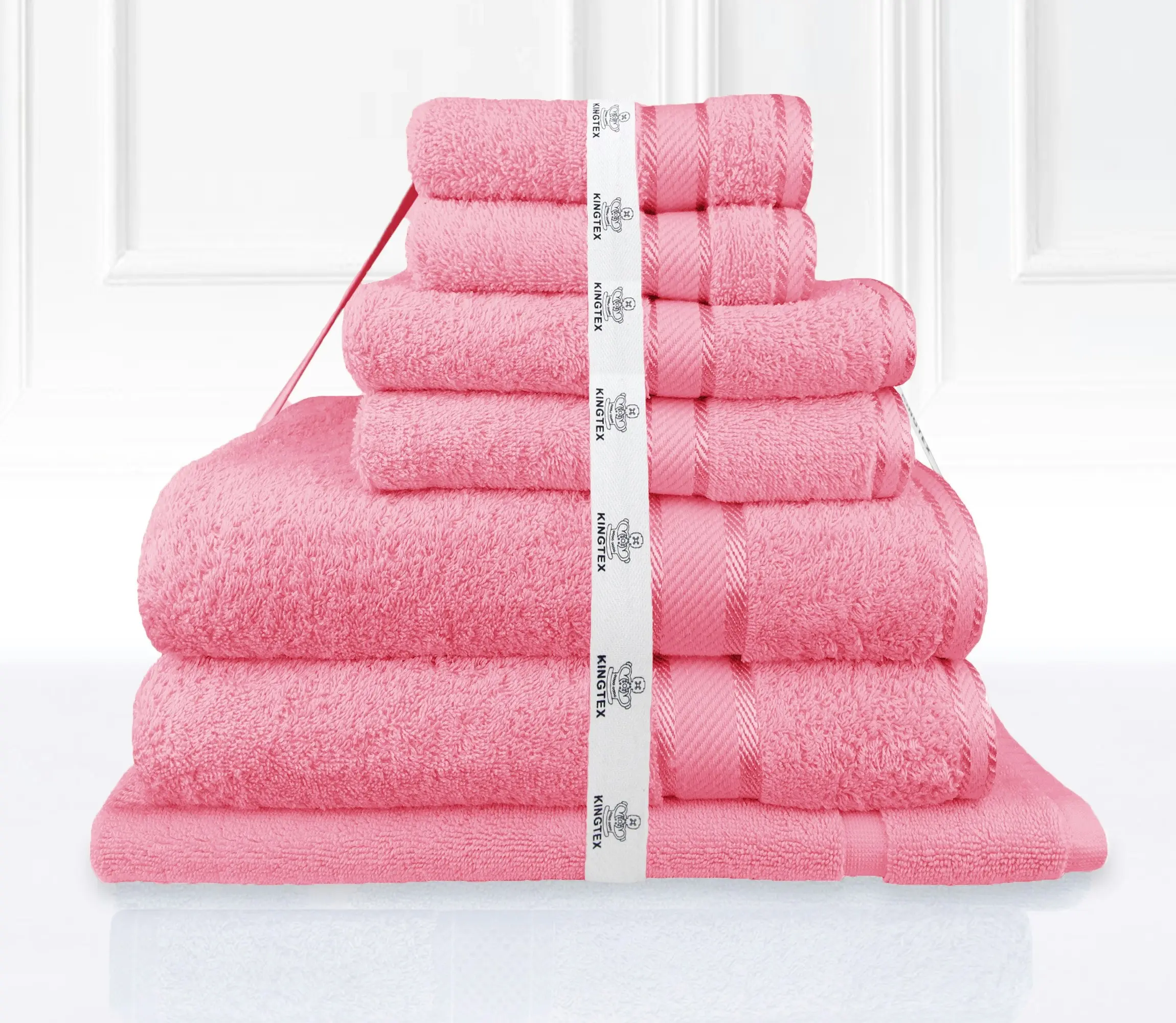 Kingtex 7 Piece Towel Bath Towel Set