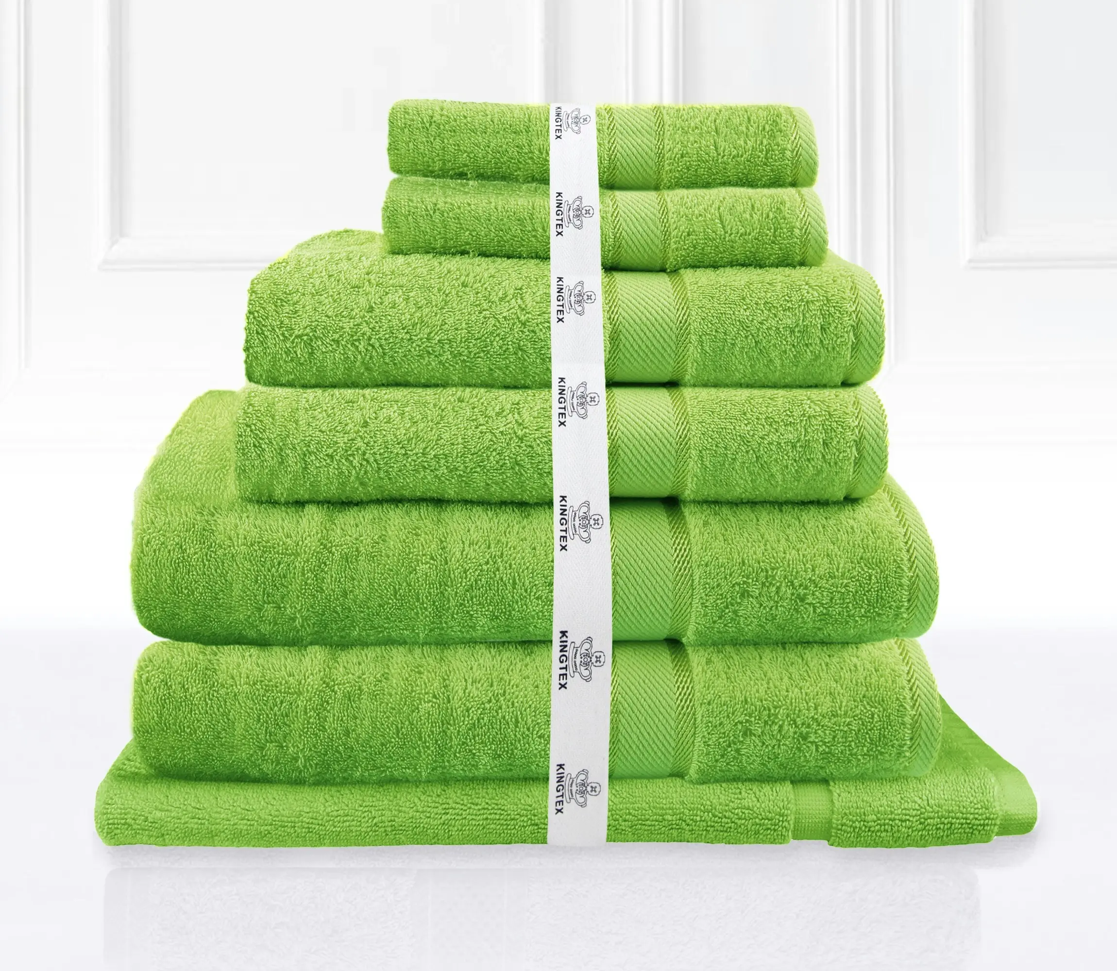 Kingtex 7 Piece Towel Bath Towel Set