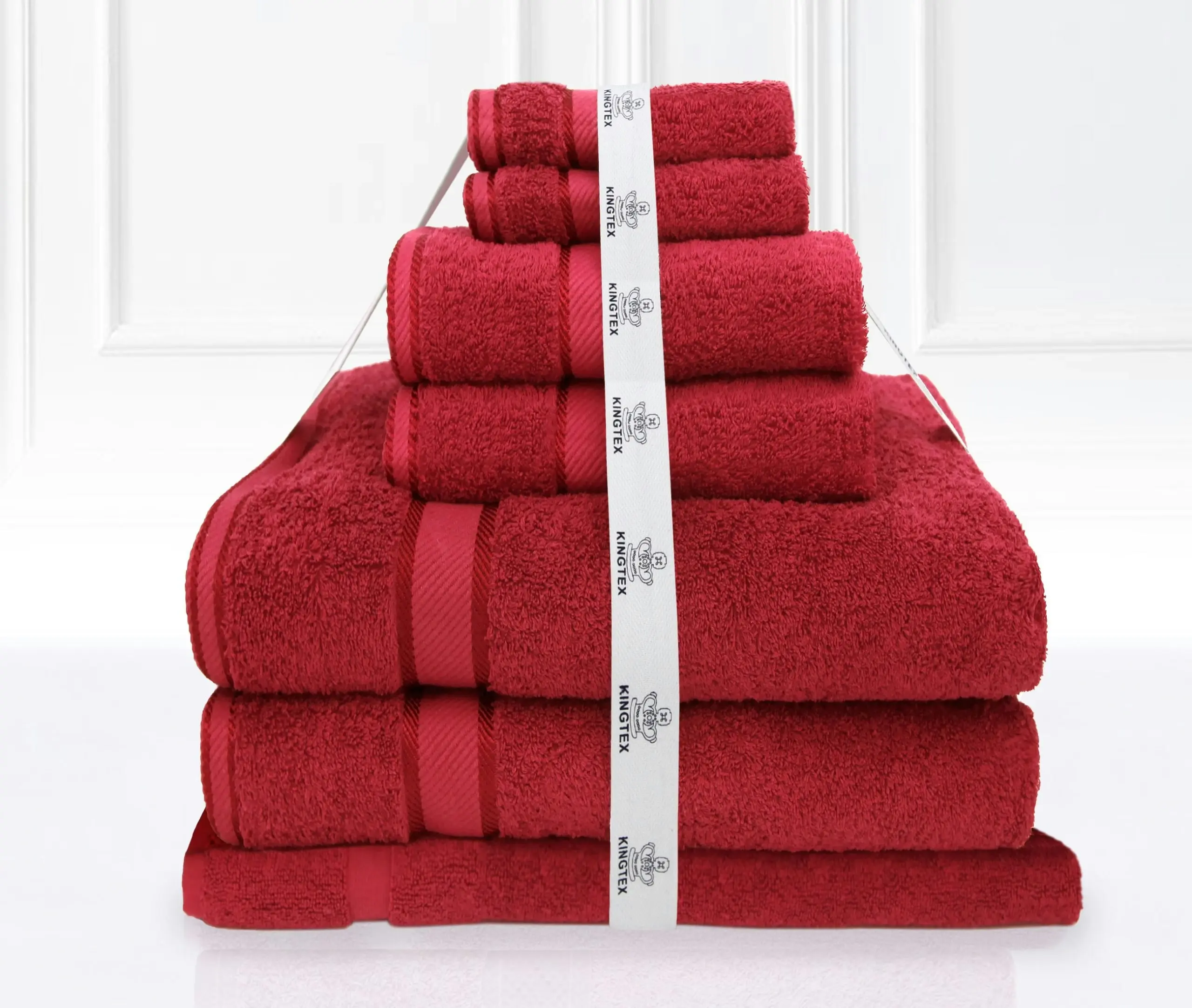 Kingtex 7 Piece Towel Bath Towel Set