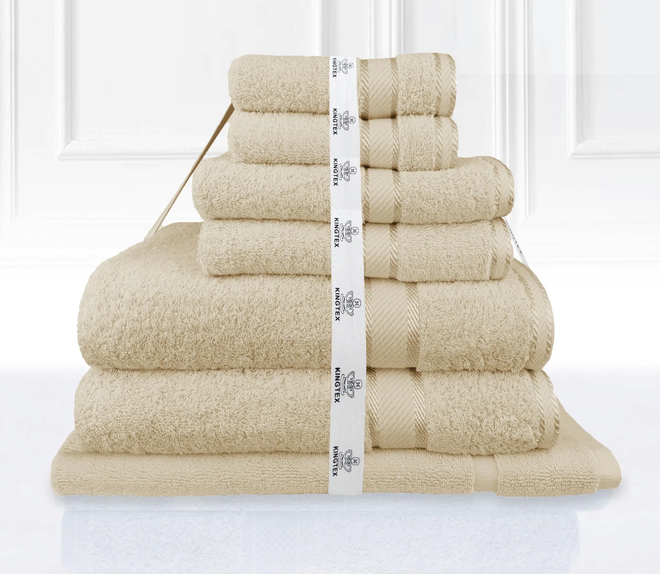 Kingtex 7 Piece Towel Bath Towel Set