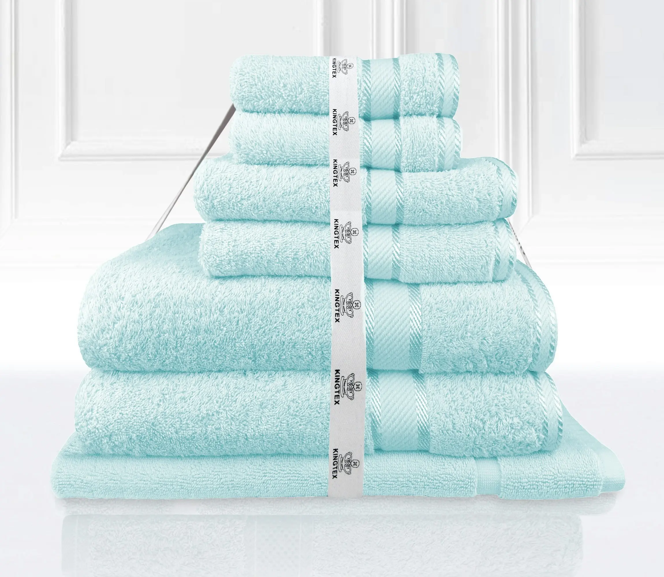 Kingtex 7 Piece Towel Bath Towel Set