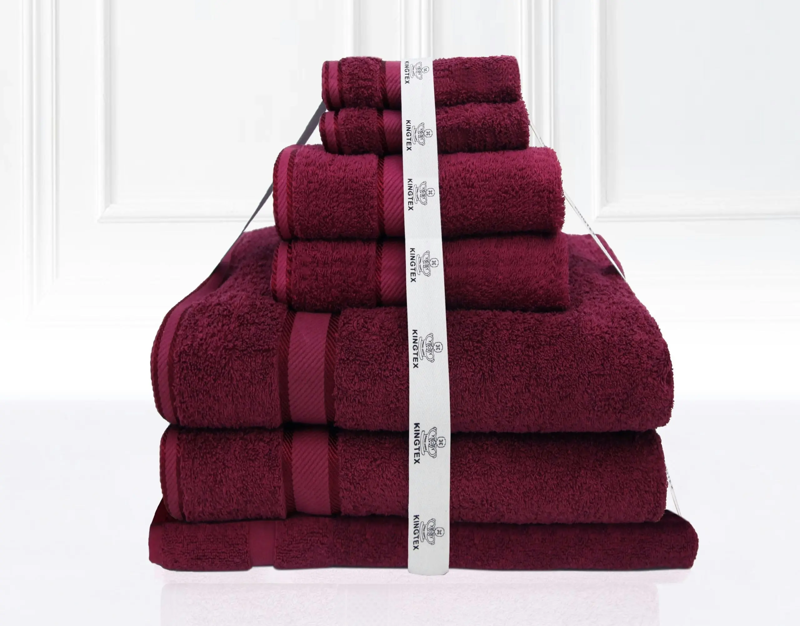 Kingtex 7 Piece Towel Bath Towel Set