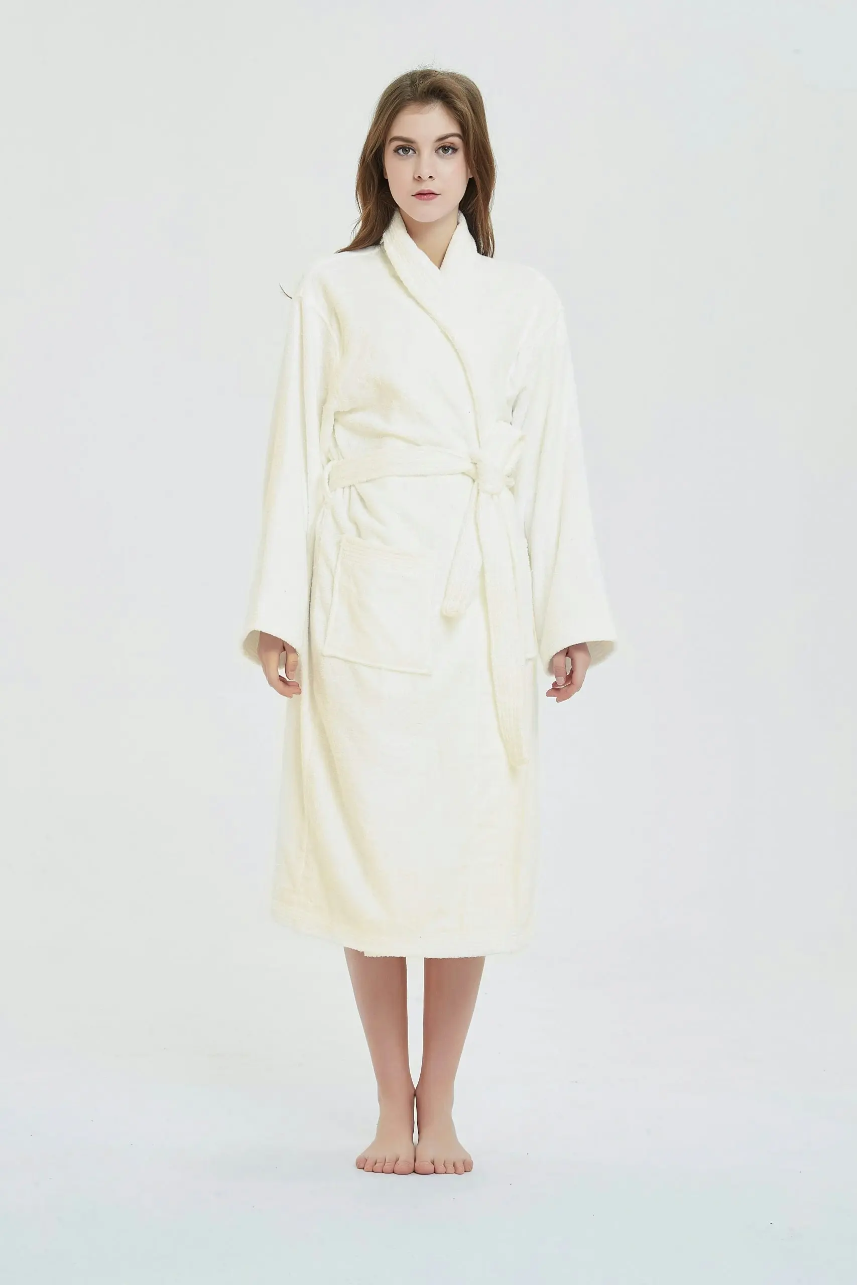 Ramesses Egyptian Cotton Terry Toweling Bathrobe