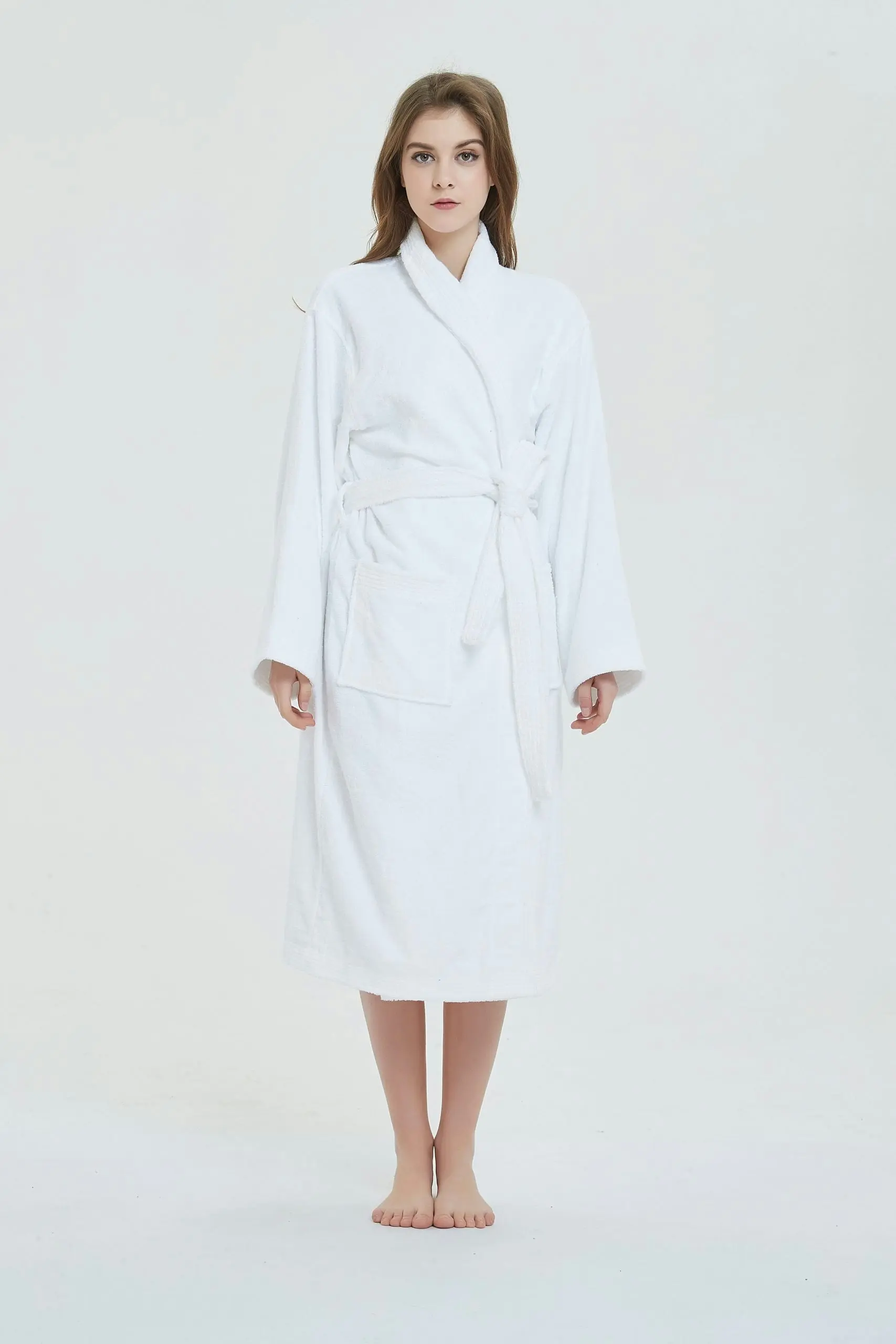 Ramesses Egyptian Cotton Terry Toweling Bathrobe