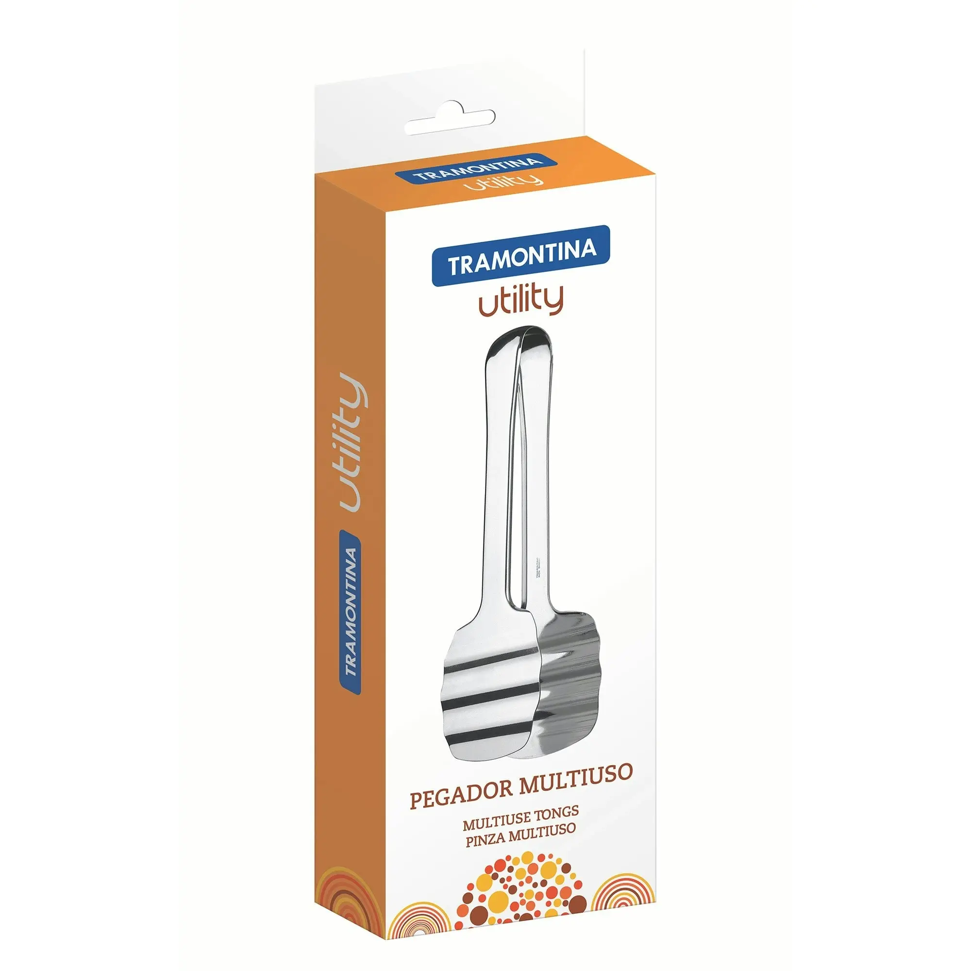 Tramontina Utility multi-use stainless steel tongs