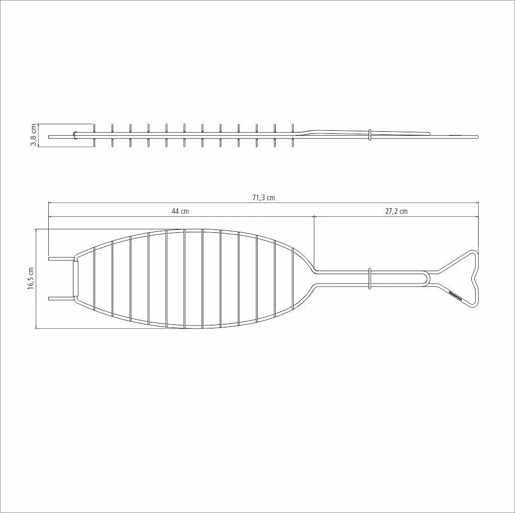 Tramontina Churrasco Fish Grill