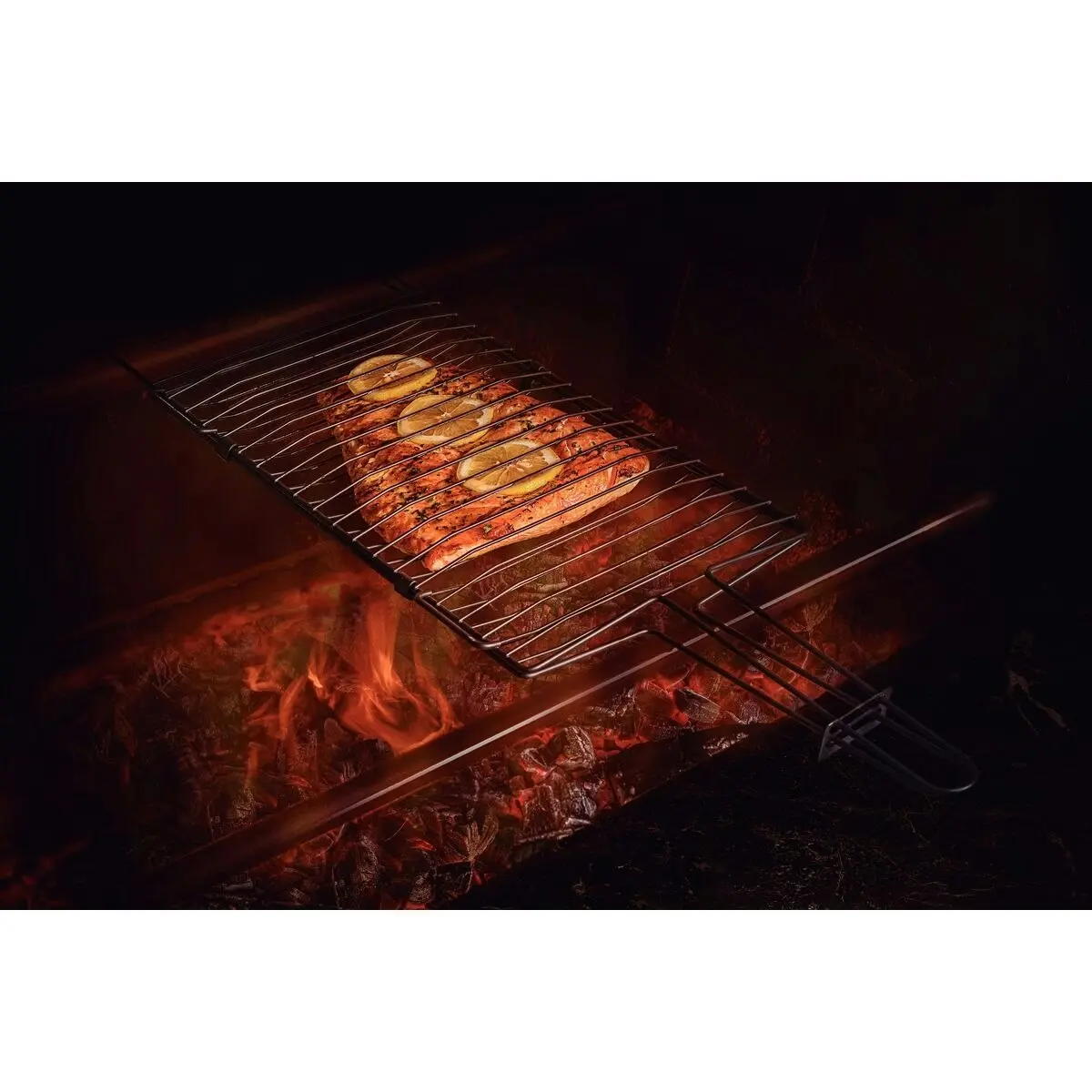 Tramontina Churrasco Black Grill in Nitrocarburized Carbon Steel