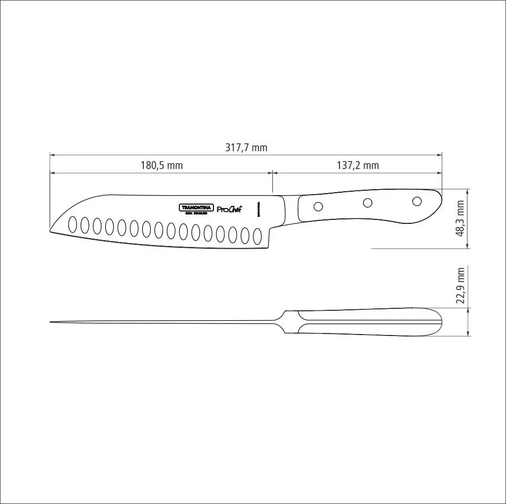 Tramontina 7" Cooks Knife Pro Chef