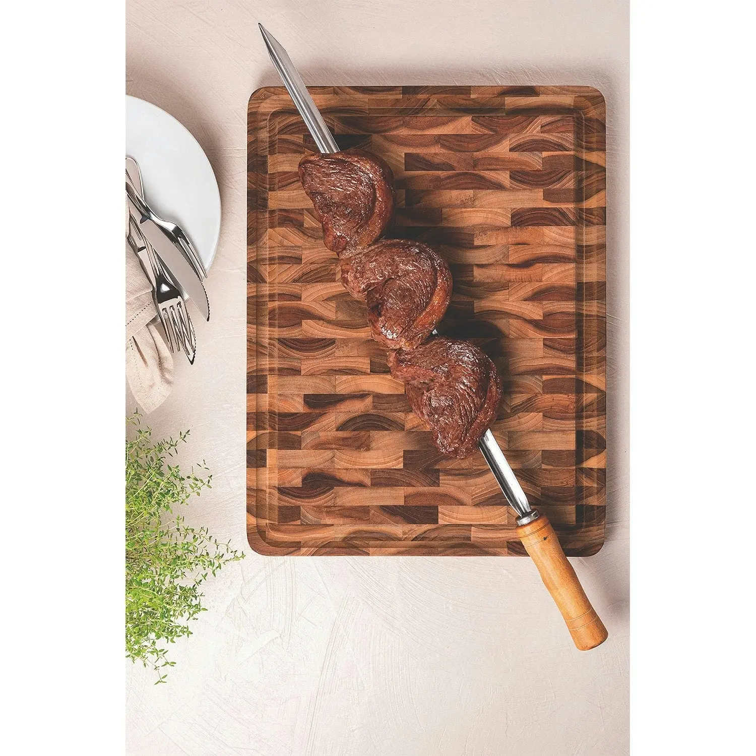 Tramontina Teak Wood Barbecue Board - FSC Certified