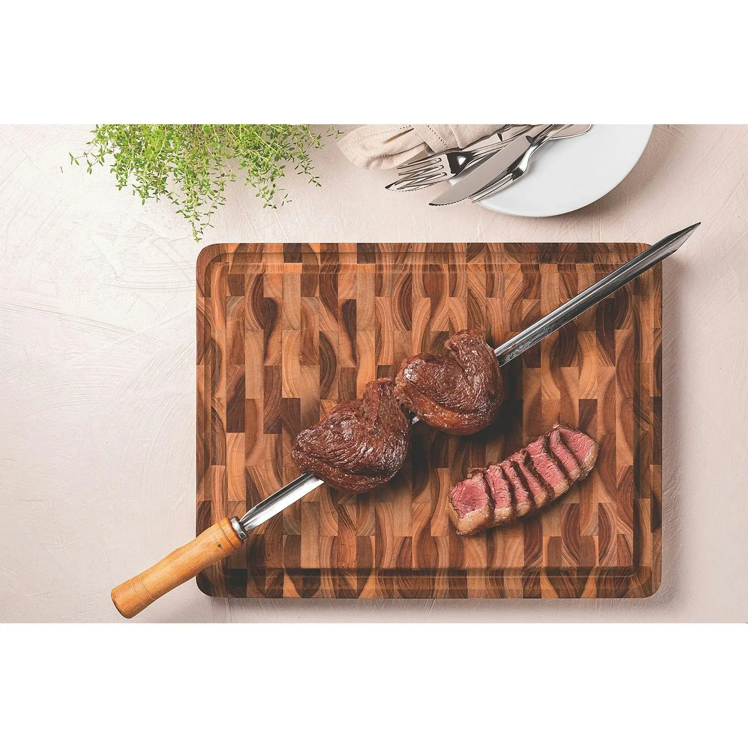 Tramontina Teak Wood Barbecue Board - FSC Certified