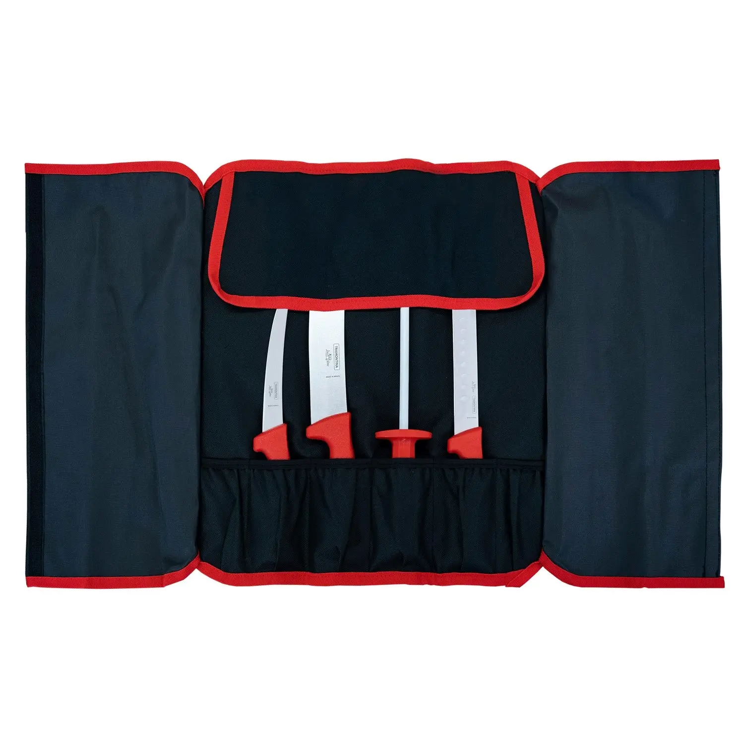 Tramontina Low & Slow Knife Set with Pouch, 5Pc