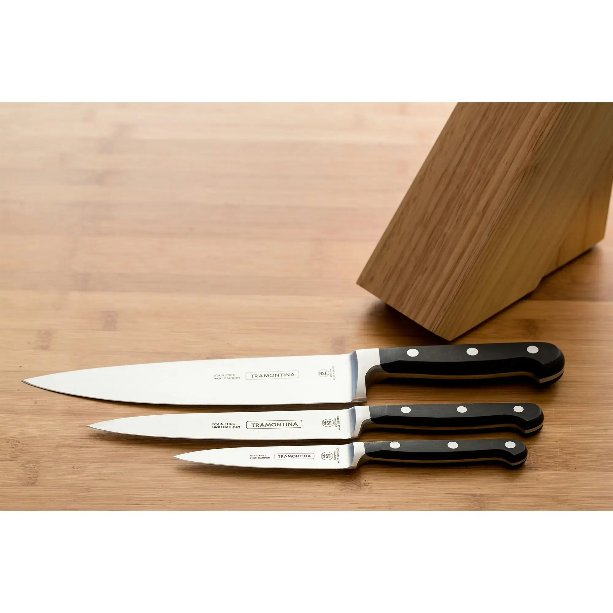 Tramontina Century Knife Block, 4Pc