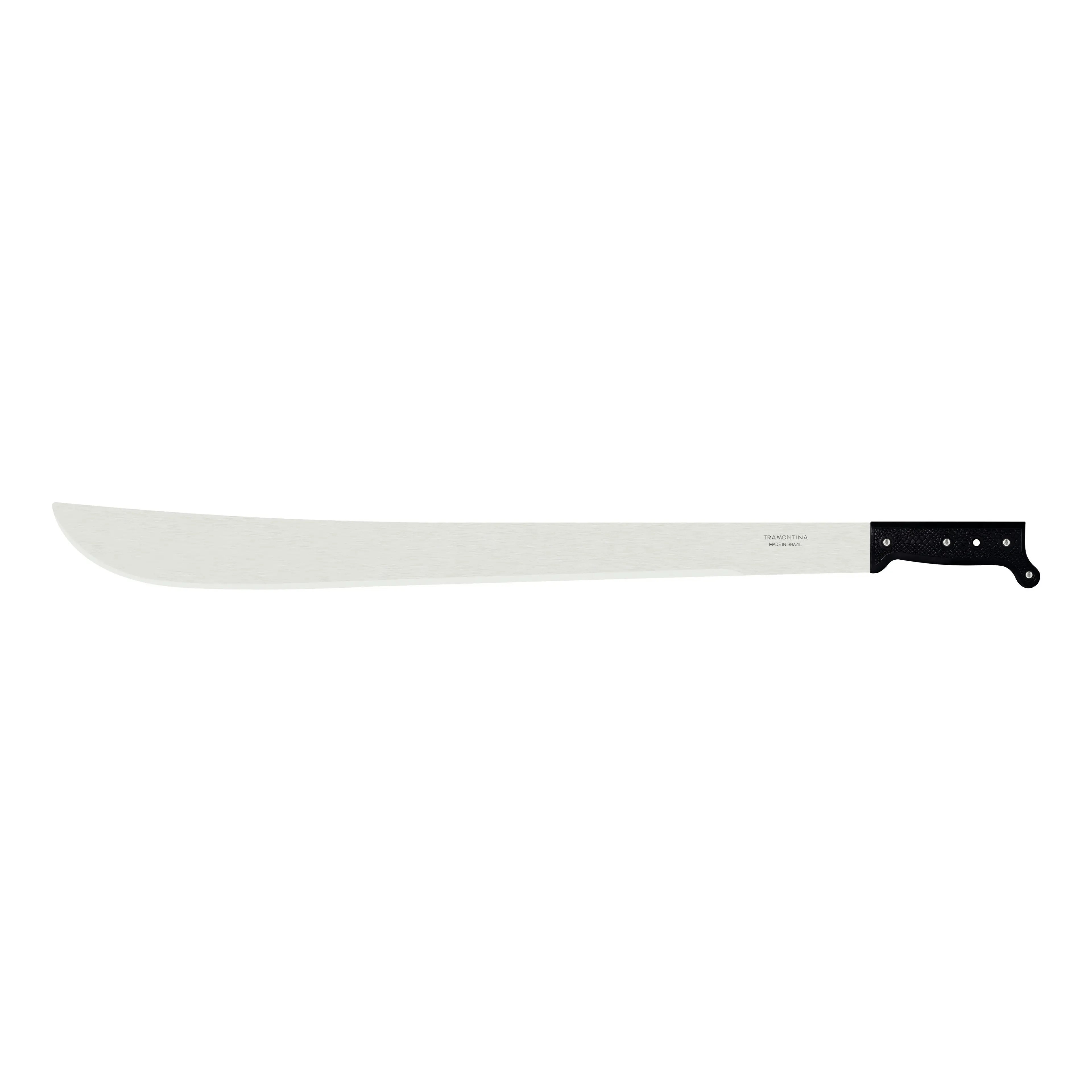 Tramontina Machete with Carbon Steel Blade and Black Polypropylene Handle