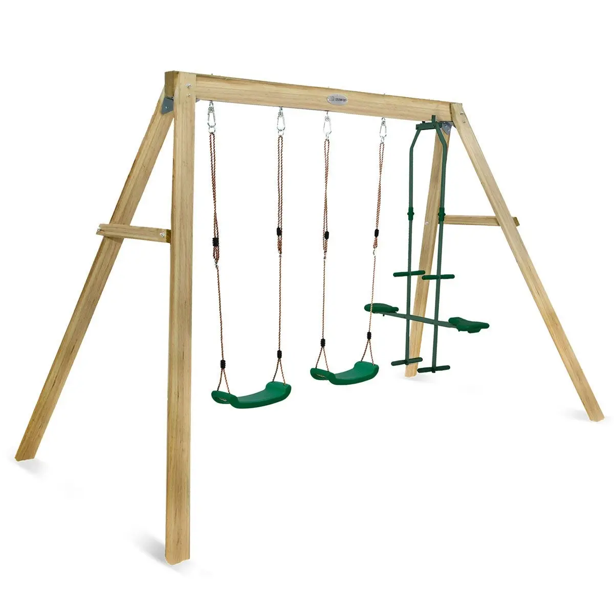 Lifespan Kids Forde 3-Station Timber Swing Set