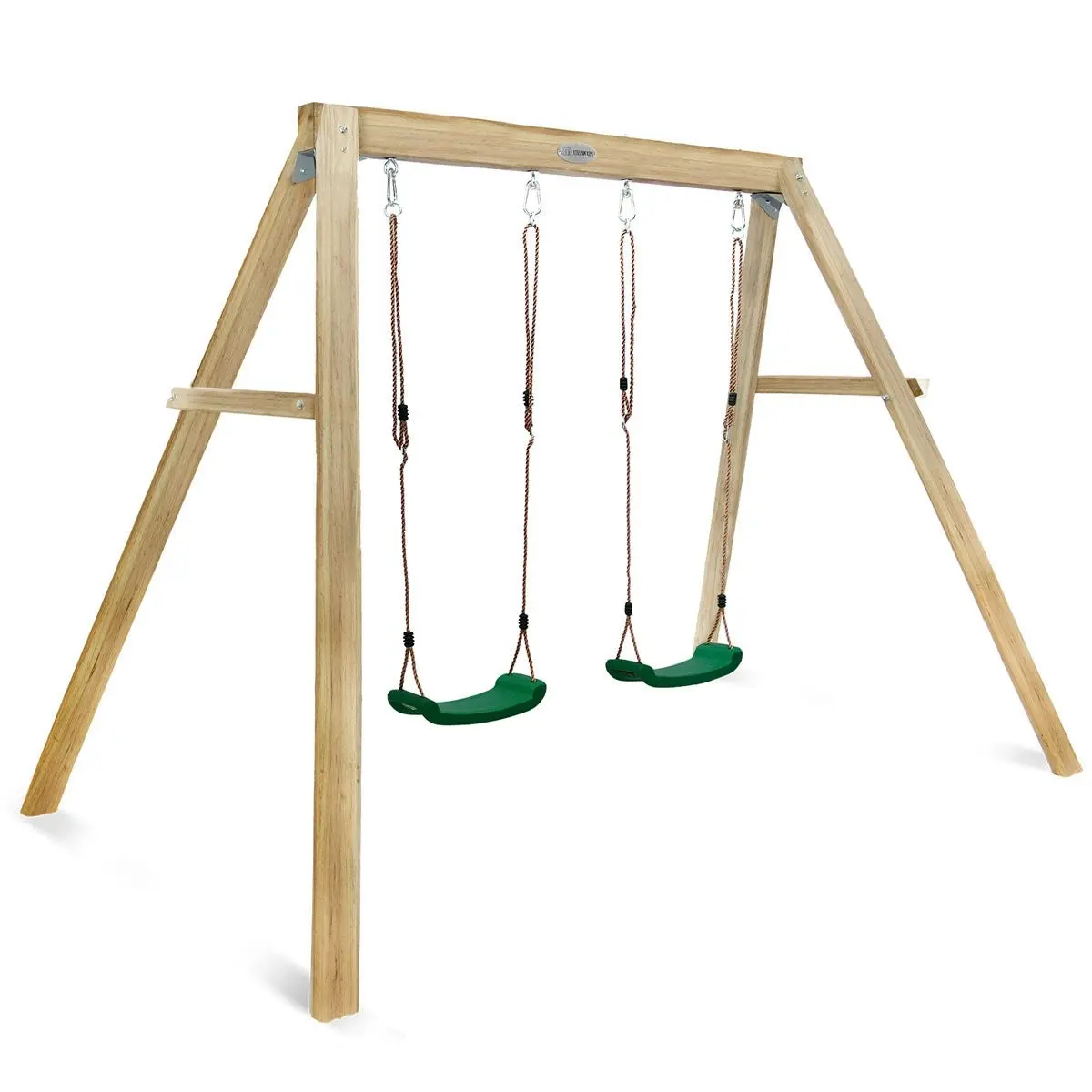 Lifespan Kids Holt 2-Station Timber Swing Set