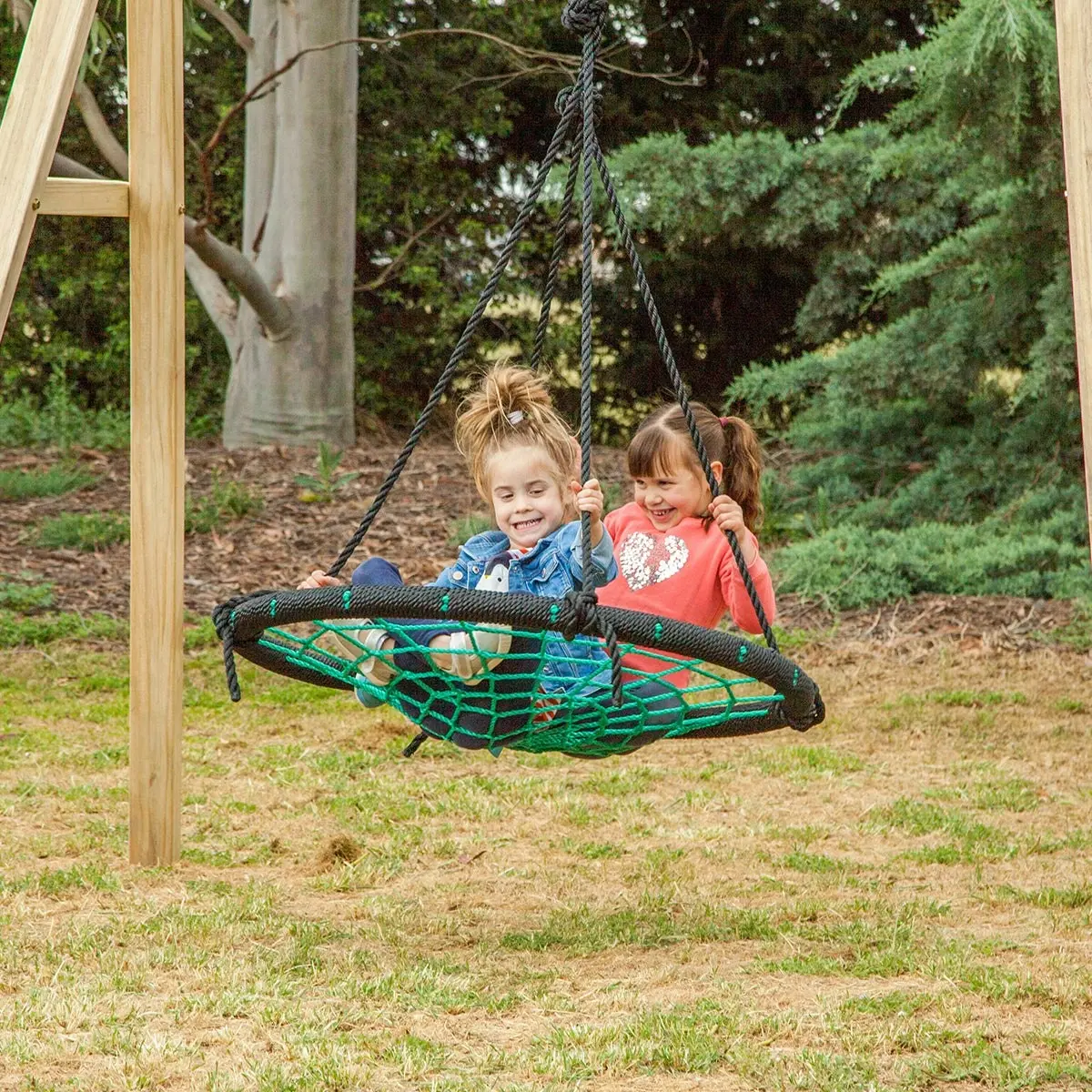 Lifespan Kids Oakley Swing Set with 1.2m Spidey Web Swing