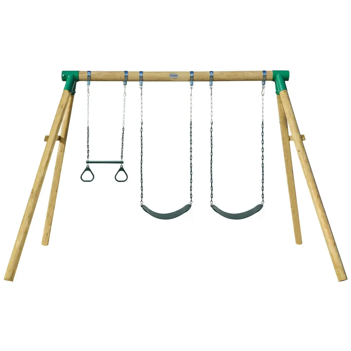 Lifespan Kids Wesley Double Swing With Trapeze