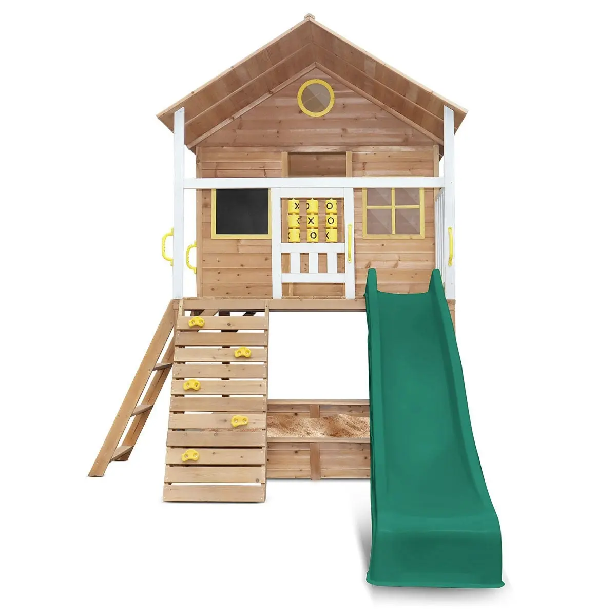 Lifespan Kids Warrigal Cubby House with Green Slide