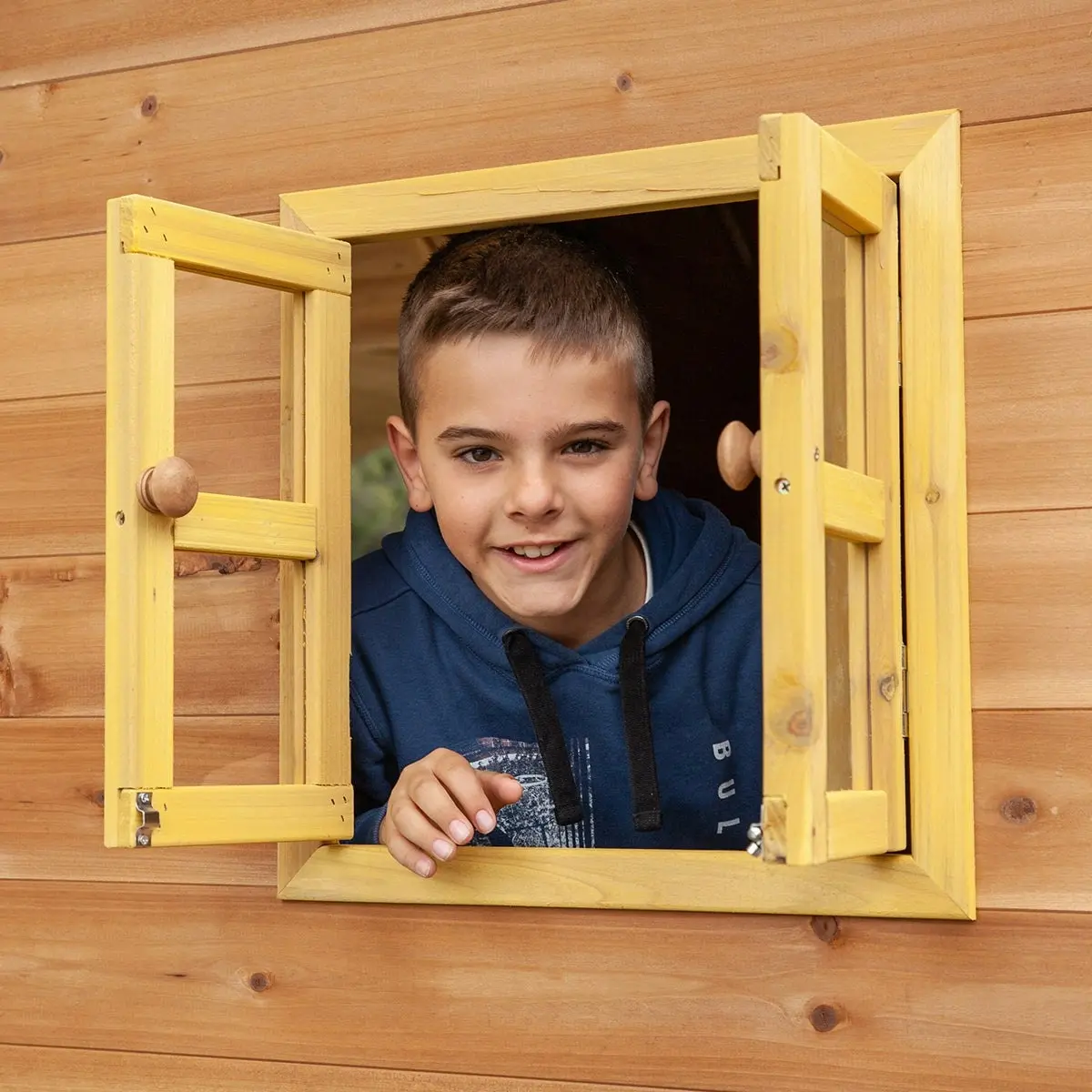 Lifespan Kids Warrigal Cubby House with Green Slide