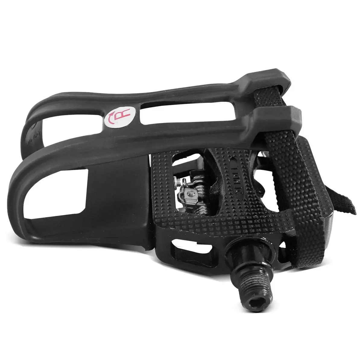 Lifespan Fitness 2-in-1 Toe Clips Cage & SPD Compatible Pedals