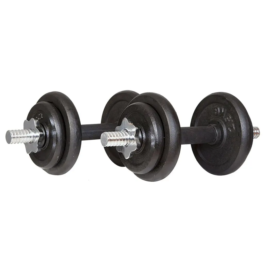 Cortex 20kg Cast Iron Dumbbell Set with Case