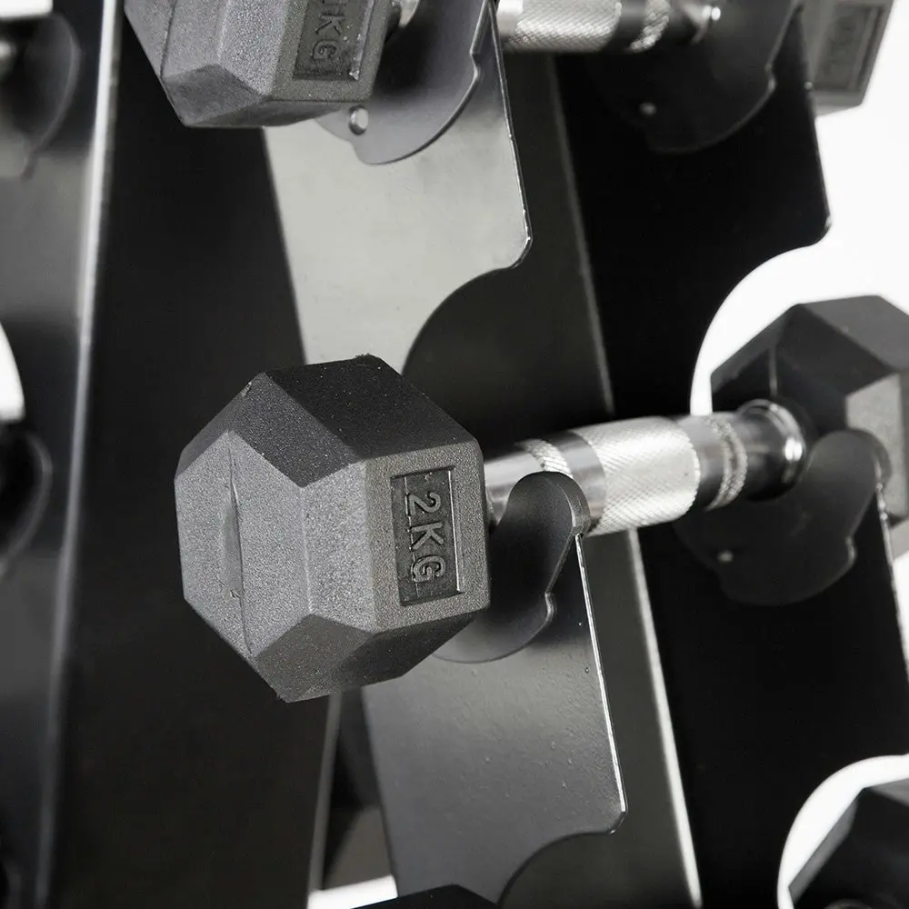 Cortex 110kg Hex Fixed Dumbbell  Set (1-10kg Pairs)