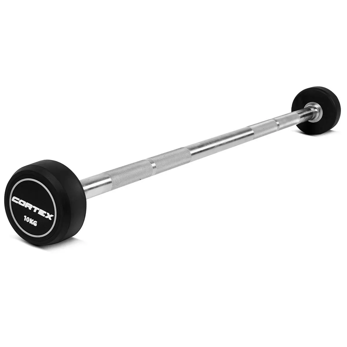 Cortex ALPHA Series 100kg Fixed Barbell Set + Stand