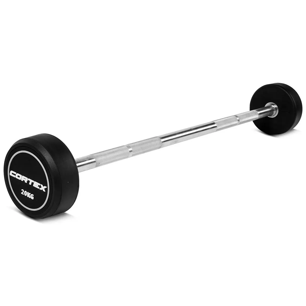 Cortex ALPHA Series 100kg Fixed Barbell Set + Stand