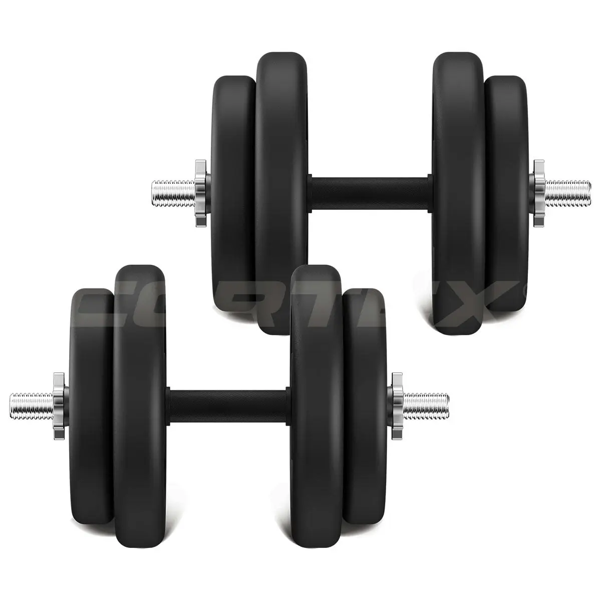 Cortex 40kg EnduraCast Dumbbell Weight Set