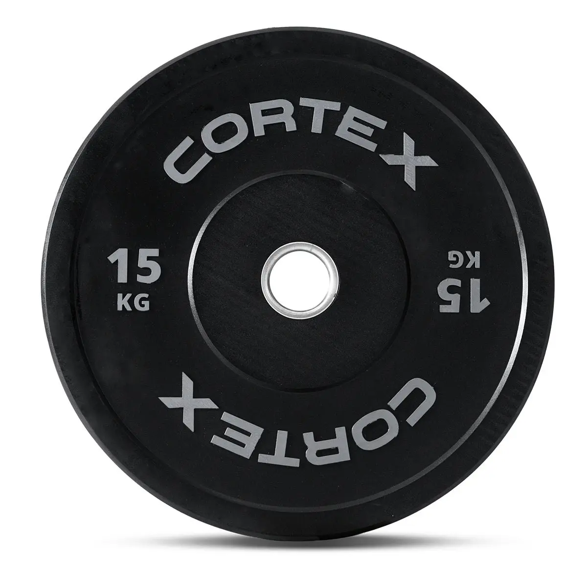 Cortex 15kg Black Series V2 Bumper Plate (Pair)