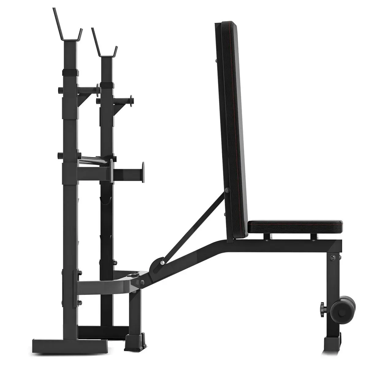 Cortex MF-4000 Adjustable Press & Squat Bench - Black