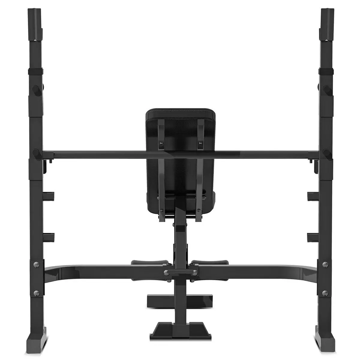 Cortex MF-4000 Adjustable Press & Squat Bench - Black