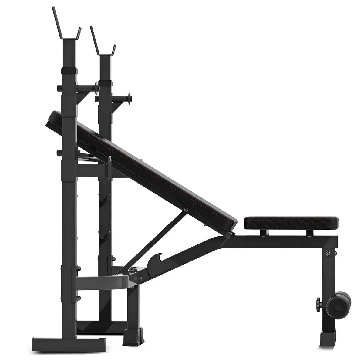 Cortex MF-4000 Adjustable Press & Squat Bench - Black