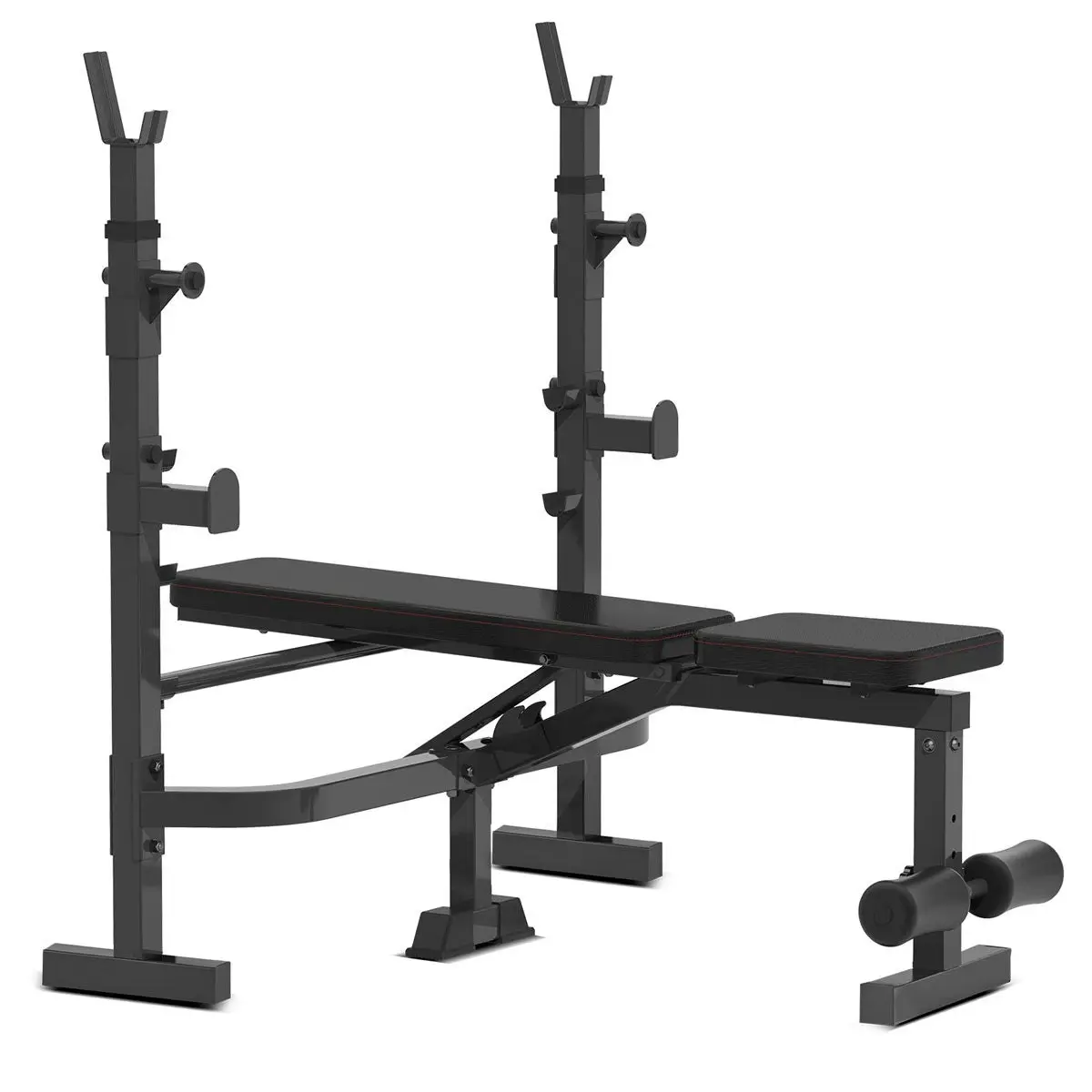 Cortex MF-4000 Adjustable Press & Squat Bench - Black