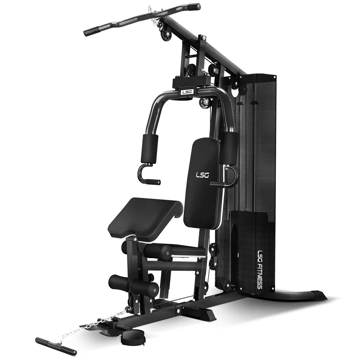 NEW LSG SSN105 All-In-One Single Gym Station Pulley Cable Machine Home Gym 74kg