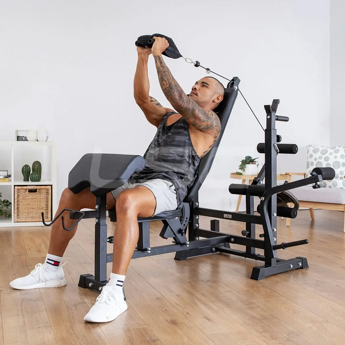 LSG GBN-100 6 in 1 Multi-function Bench Press