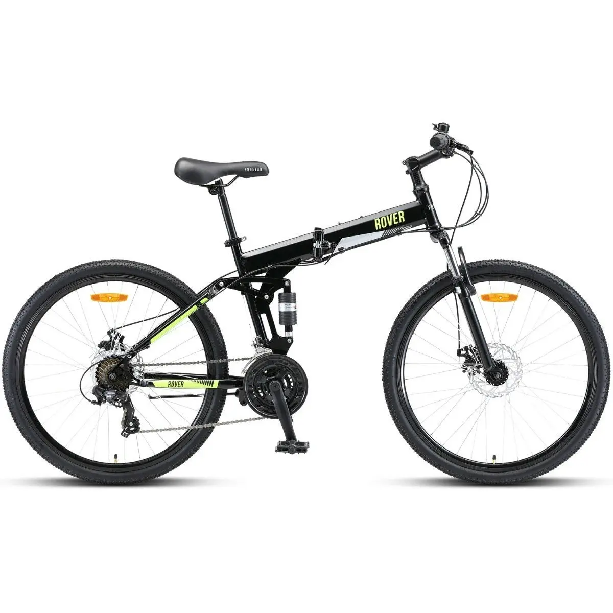 ROVER Folding Mountain Bike - Black